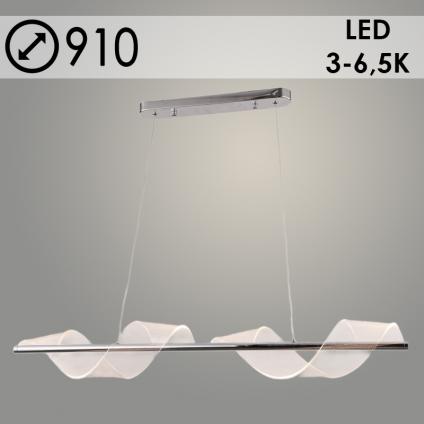 Люстра K38836/2HT CR хром LED 12W 3000K-6500K d910, 24